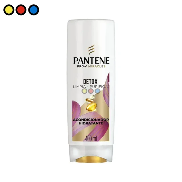 Acondicionador Pantene Pro-v Detox 400ml (Caja X 12u)