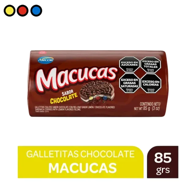 Galletitas Macucas Clásicas 85g (Caja x 40U)