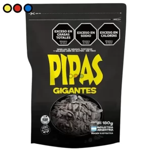 Pipas Girasol Tostadas Gigantes 160g (Caja X 12u)