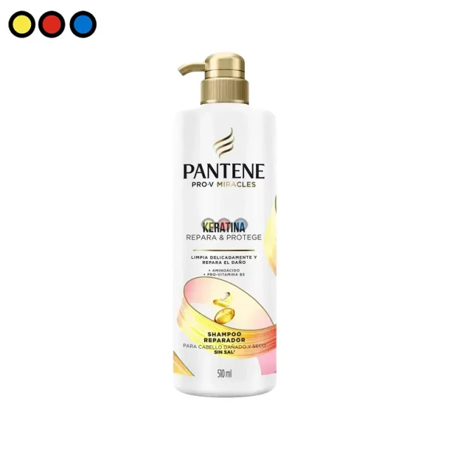 Shampoo Pantene Pro-v Keratina 510ml (Caja X 12u)