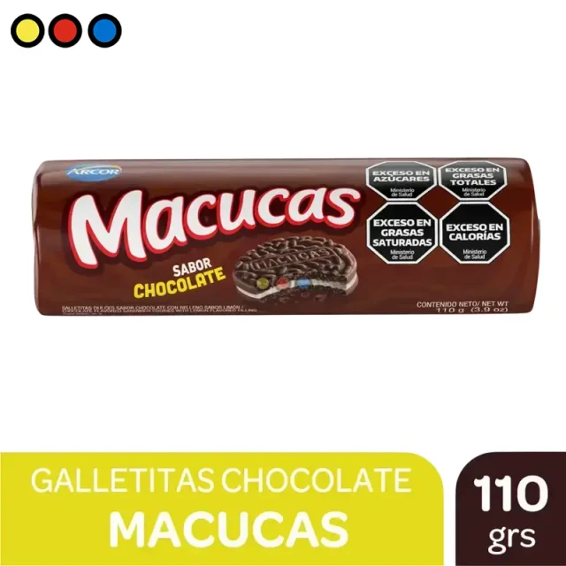 Galletitas Macucas Clásicas 110g (Caja x 36U)