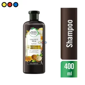 Pack de 6 botellas de Shampoo Herbal Essences Coconut Milk de 400ml