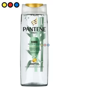 Botella de Shampoo Pantene Pro-V Bambú Nutre y Crece 200ml