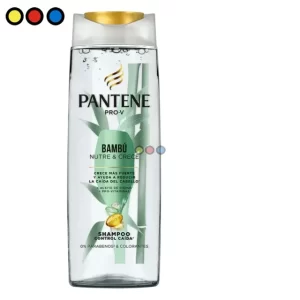 Botella de Shampoo Pantene Pro-V Bambú y Aceite de Ricino 400ml