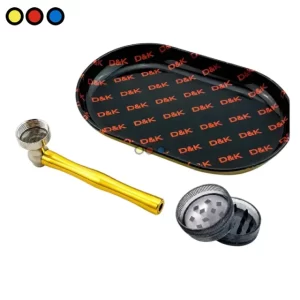 Bandeja metálica para fumador modelo DK7167A