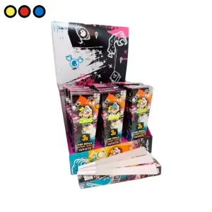 Pack de 3 conos pre-enrollados King Size White 108mm