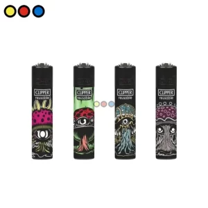 Encendedor marca Clipper original con logo de Gizeh.