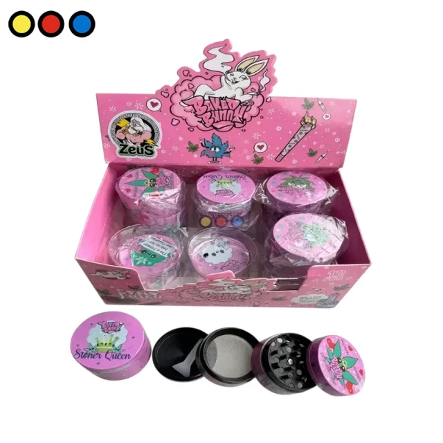 Picador de metal Best Buds 4 partes color rosa PH6915