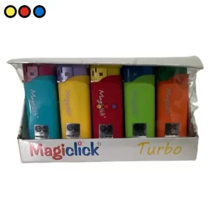 Encendedor Magiclick Turbo Goma Neon X15u
