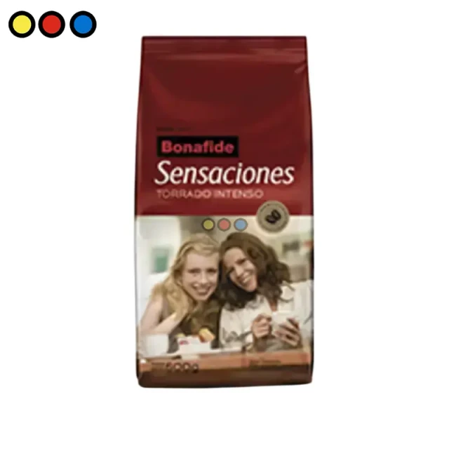 Paquete de café Bonafide Torrado Intenso de 500 gramos
