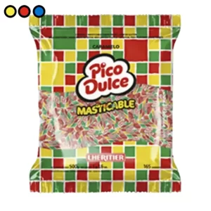 Bolsa de 165 caramelos Pico Dulce masticables surtidos