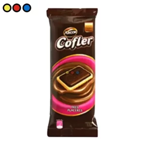 Caja de 10 chocolates Cofler Tres Placeres de 55 gramos, Chocolate Cofler Tres Placeres unidad