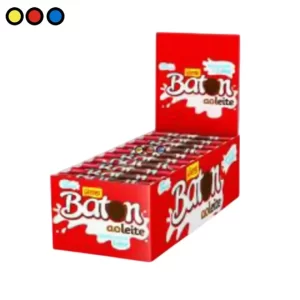 Caja de 30 chocolatines Garoto Baton al leche, Garoto Baton al leche unidad 16 gramos