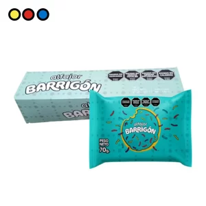 Alfajor El Barrigón Premium Blanco 70g — caja x 10 unidades, alfajores por mayor - Distribuidora Pop