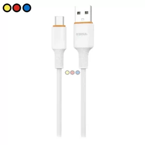 Cable USB Soul Silicone Micro USB blanco de 1.5 metros, Packaging del cable Soul Silicone Micro USB blanco