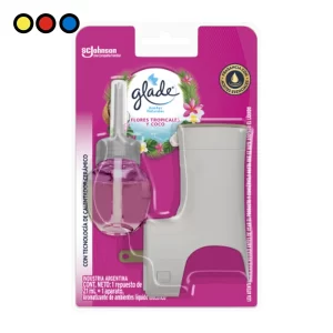 Glade Aromatizante Aceites Naturales Aparato + Repuesto Fragancia Mixta 21ml por mayor - Distribuidora Pop