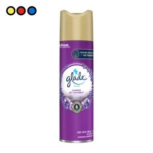 Glade Aromatizante Aerosol Campos de Lavanda 360ml por mayor - Distribuidora Pop