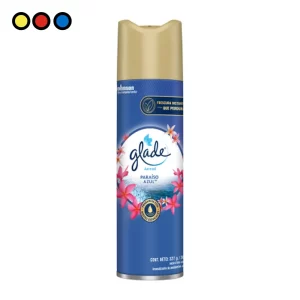 Glade Aromatizante Aerosol Paraíso Azul 360ml por mayor - Distribuidora Pop