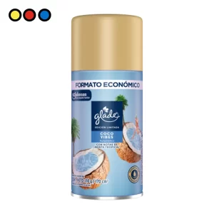 Glade Aromatizante Automático Repuesto Mango Tropical 170ml por mayor - Distribuidora Pop