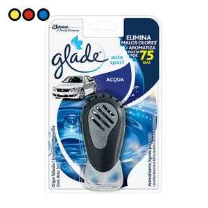 Glade Auto Sport Aromatizante para Auto Acqua 7ml por mayor - Distribuidora Pop
