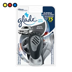 Glade Auto Sport Aromatizante para Auto Nuevo 7ml por mayor - Distribuidora Pop