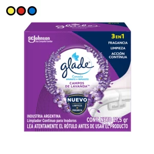 Glade Canasta Sólida para Inodoro Lavanda 27.5g por mayor - Distribuidora Pop