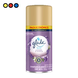 Glade Repuesto Automático Lavanda y Vainilla 170ml por mayor - Distribuidora Pop
