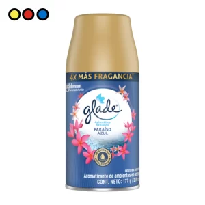 Glade Repuesto Automático Paraíso Azul 270ml por mayor - Distribuidora Pop