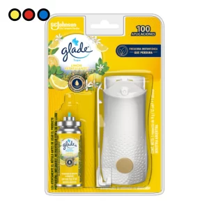 Glade Toque Aromatizante Limón Aparato + Repuesto 12ml por mayor - Distribuidora Pop
