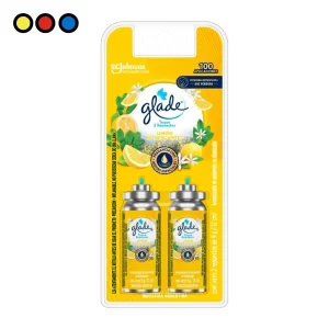 Glade Toque Repuesto Limón Refrescante Pack x2 9g por mayor - Distribuidora Pop