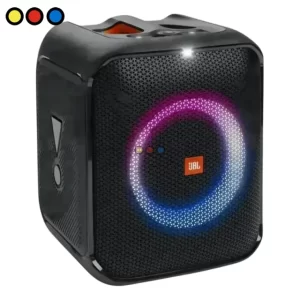 Parlante JBL Partybox Encore negro con iluminación frontal LED, Caja original del parlante JBL Partybox Encore