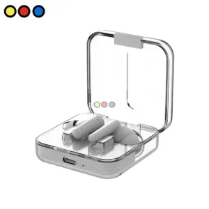 Auriculares manos libres Soul TWS 1100 color blanco, Estuche de carga para auriculares Soul TWS 1100