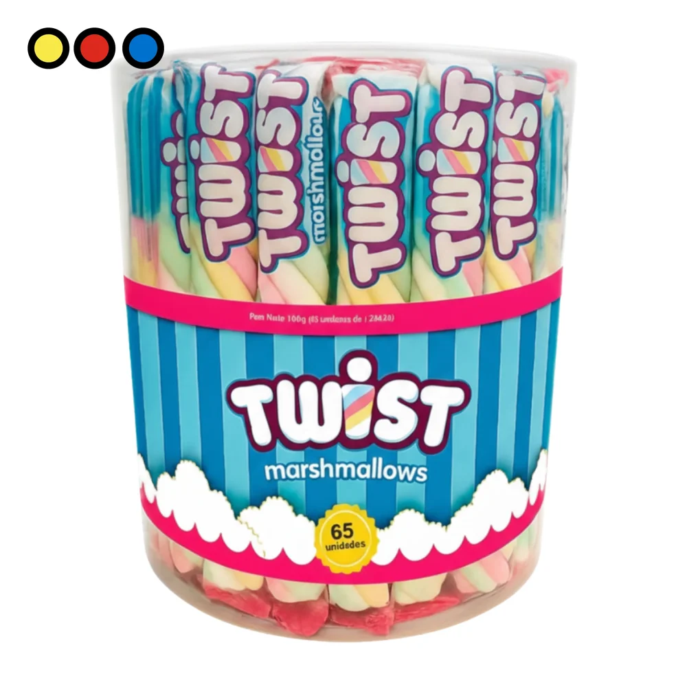 Marshmallows Twist Frutal x 65 unidades — Distribuidora Pop mayorista de golosinas