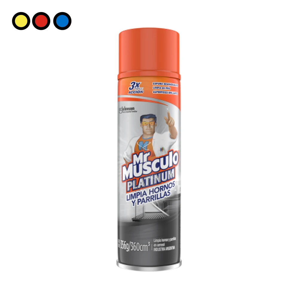 Mr Músculo Limpia Hornos Aerosol 360ml por mayor - Distribuidora Pop