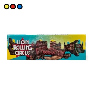 Papel Lion Rolling Circus sabor Coco 1 1/4 x25 - papelillos saborizados por mayor