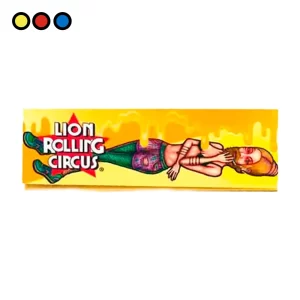 Papel Lion Rolling Circus sabor Vainilla 1 1/4 x25 - papelillos saborizados por mayor