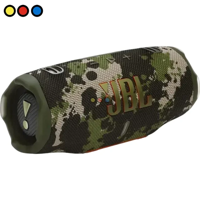Parlante Bluetooth JBL Charge 6 diseño camuflado, Caja del parlante JBL Charge 6 camo