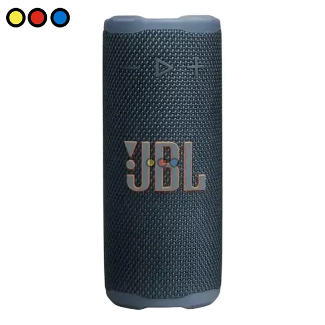 Parlante Bluetooth JBL GRIP color azul vista frontal, Altavoz portátil JBL azul