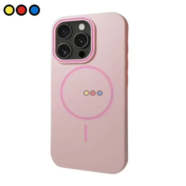 Funda Protectora Soul Soft Mag Force Xiaomi Redmi A5 Rosa, Detalle Protector Magnético Soul para Redmi A5