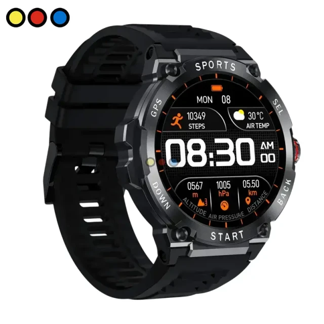 Smartwatch Soul Evo 1400 GPS Negro con Mapas Offline