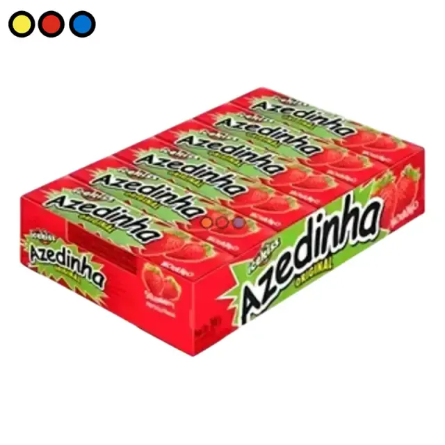 Display de Pastillas Icekiss Azedinha Frutilla x12 unidades por mayor - Distribuidora Pop