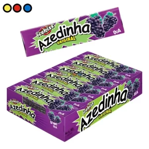 Caja de Pastillas Icekiss Azedinha Uva ácidas x12 unidades - Distribuidora Pop