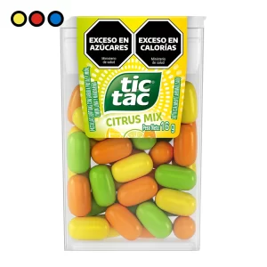 Pastillas Tic Tac Citrus Mix 16g display x12u por mayor - Distribuidora Pop