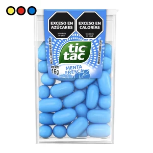 Pastillas Tic Tac Menta Fresca 16g display x12u por mayor - Distribuidora Pop