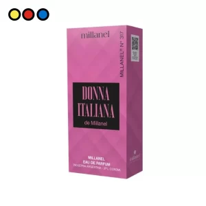 Perfume Millanel 317 Donna Italiana eau de parfum femenino 60 ml - Distribuidora Pop