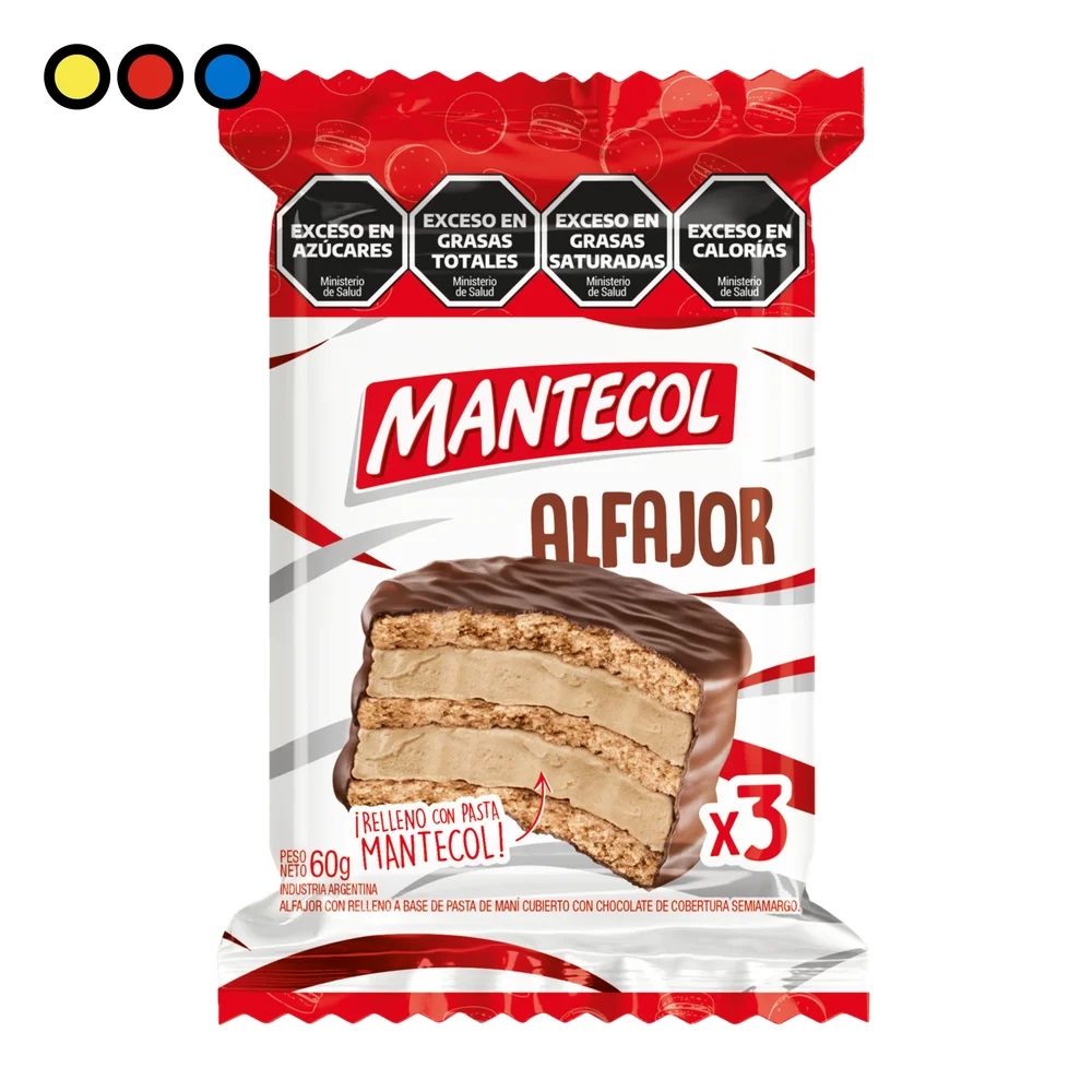 Display de 20 Alfajores Mantecol Triple de 60 g por mayor - Distribuidora Pop