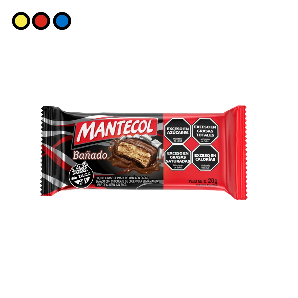 Display de 18 Mantecol Bañado en Chocolate de 20 g por mayor - Distribuidora Pop