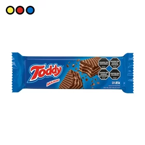 Display de 40 Obleas Toddy Mousse de 85 g por mayor - Distribuidora Pop
