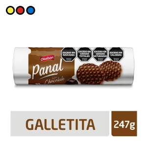 Galletitas Okebon Panal Chocolate 247 g, caja x 16 - Distribuidora Pop