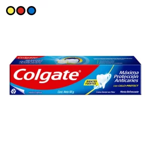 Pasta dental Colgate Máxima Protección Anticaries 90 g por mayor - Distribuidora Pop